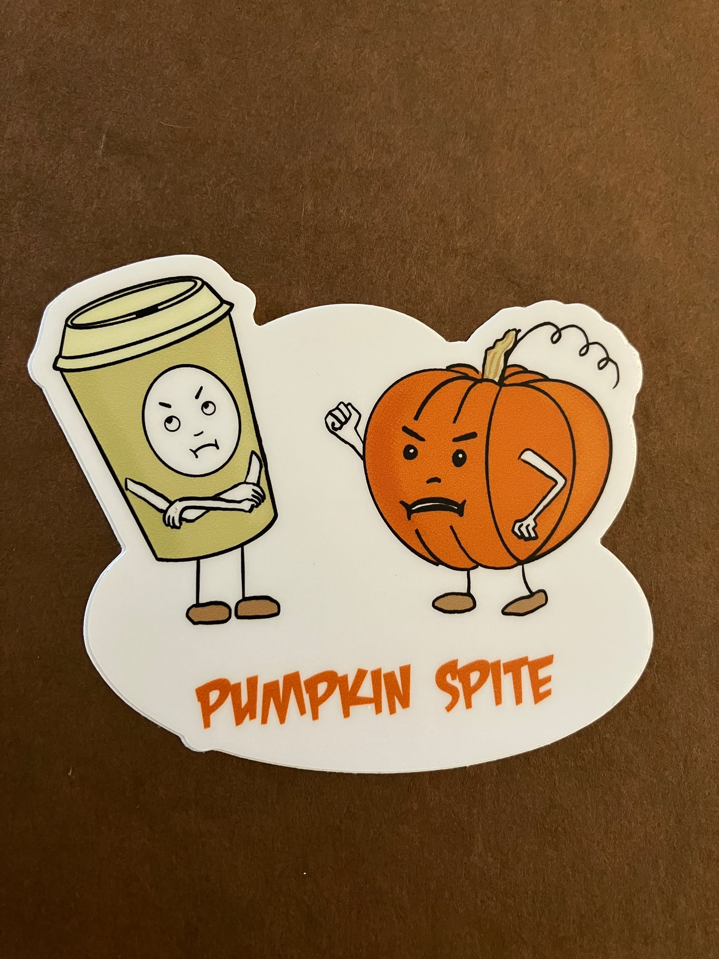 Pumpkin Spite – 3" Vinyl Sticker