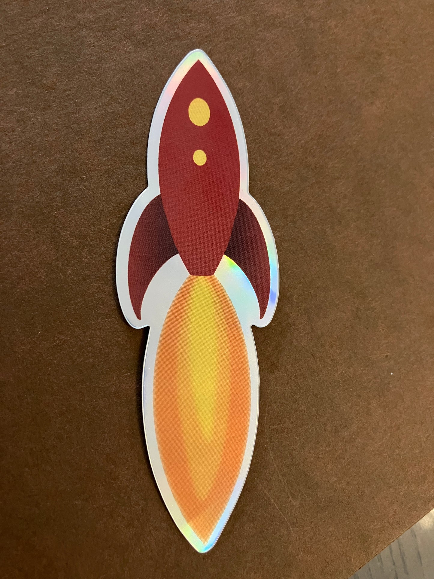 Liftoff – 3" Chrome Vinyl Sticker