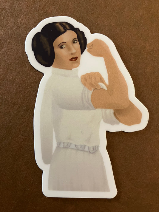 Rebel Rosie – 3" Vinyl Sticker