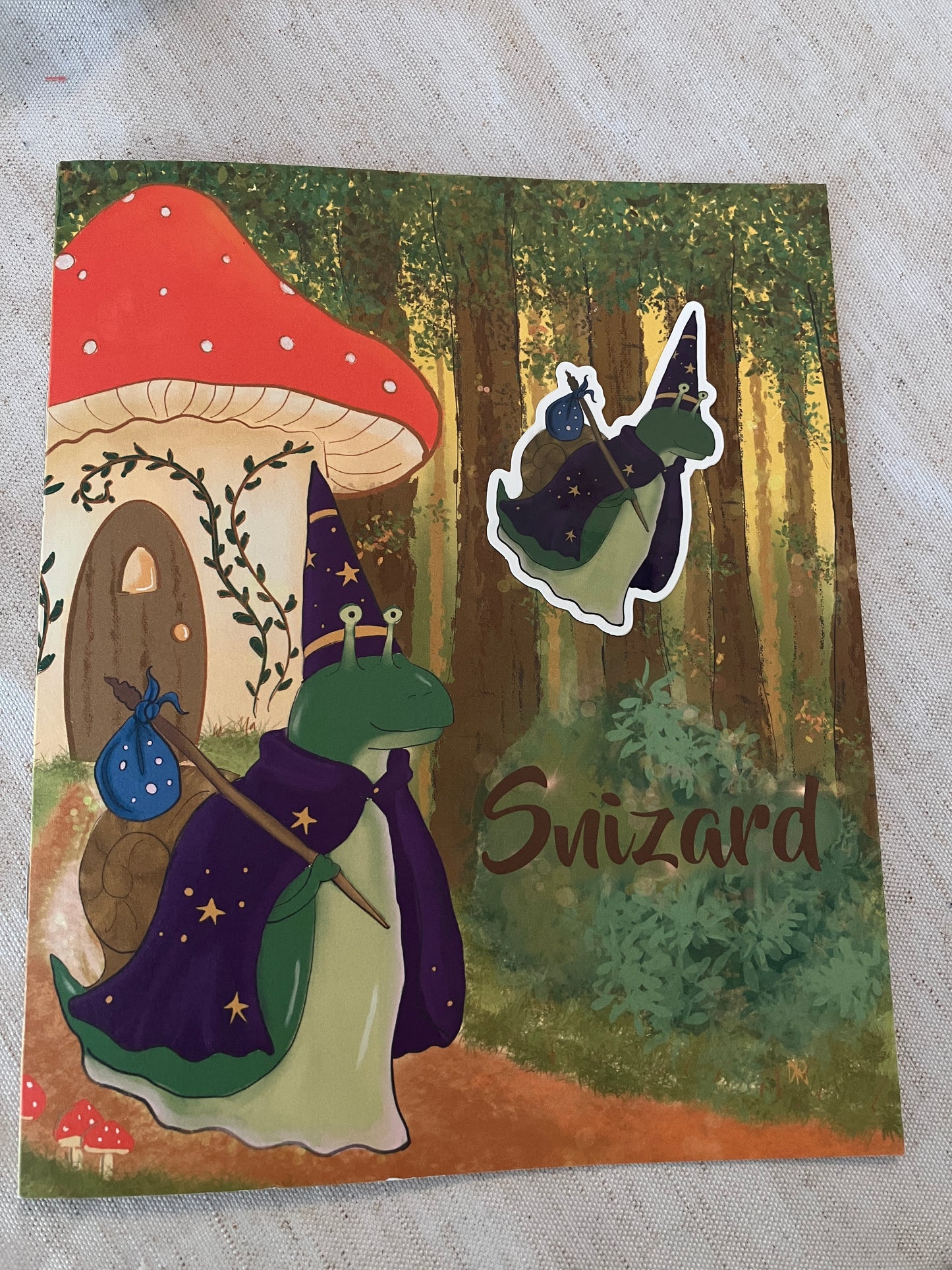 Snicker Pack – Snizard Zine + Sticker Bundle